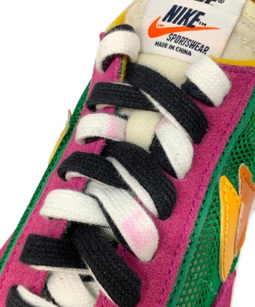 NIKE（ナイキ）NIKE (ナイキ) sacai (サカイ) LD WAFFLE グリーン×パープル サイズ:26.5cmの古着・服飾アイテム