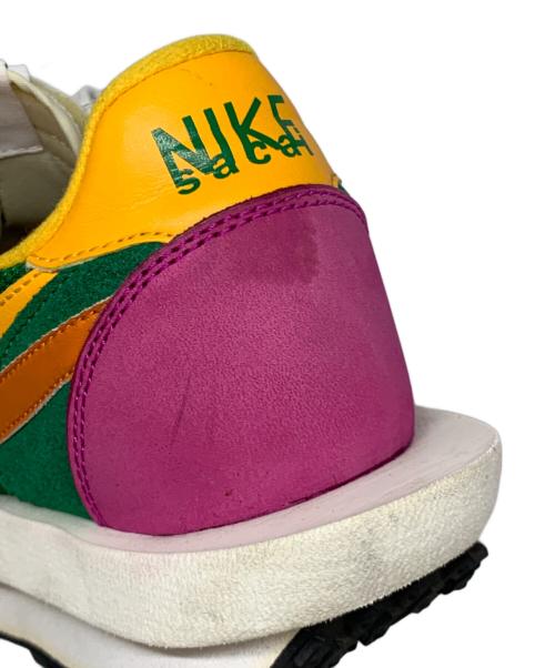 NIKE（ナイキ）NIKE (ナイキ) sacai (サカイ) LD WAFFLE グリーン×パープル サイズ:26.5cmの古着・服飾アイテム