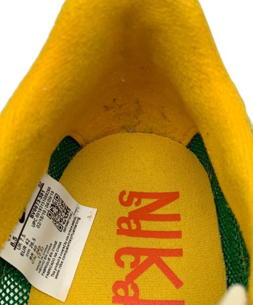 NIKE（ナイキ）NIKE (ナイキ) sacai (サカイ) LD WAFFLE グリーン×パープル サイズ:26.5cmの古着・服飾アイテム