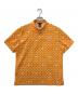 DRESS CODE（DRESS CODE）の古着「総柄ポロシャツ」｜オレンジ