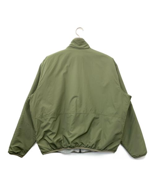 NIKE（ナイキ）NIKE (ナイキ) クラブ+ウィンター REV L/S トップ ホワイト×カーキ サイズ:Lの古着・服飾アイテム