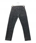 EVISUエヴィス）の古着「NO.2 2000デニムパンツ」｜ブラック