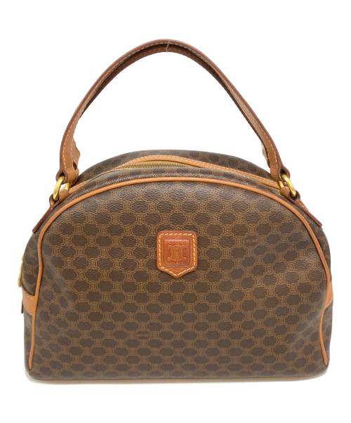 CELINE（セリーヌ）CELINE (セリーヌ) マカダム ハンドバッグ ブラウンの古着・服飾アイテム