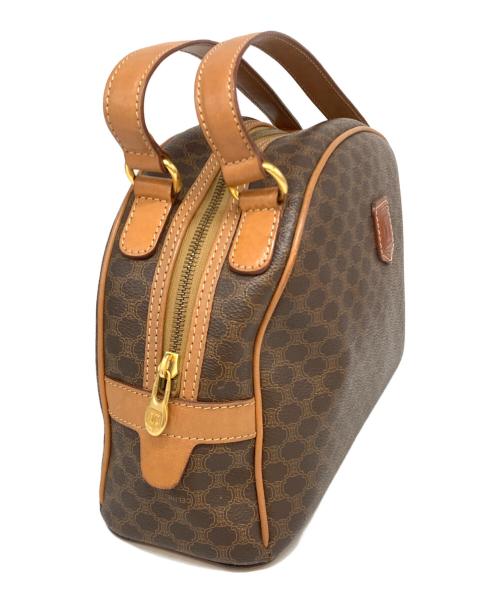 CELINE（セリーヌ）CELINE (セリーヌ) マカダム ハンドバッグ ブラウンの古着・服飾アイテム