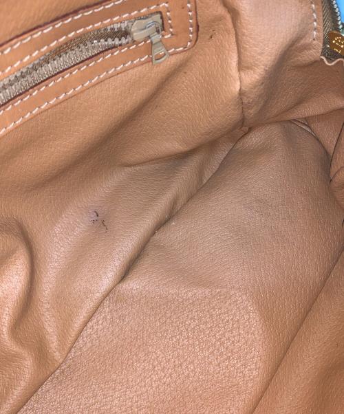 CELINE（セリーヌ）CELINE (セリーヌ) マカダム ハンドバッグ ブラウンの古着・服飾アイテム