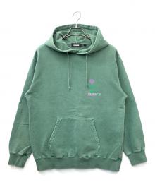 X-LARGE（エクストララージ）の古着「PULLOVER HOODED SWEAT」｜グリーン