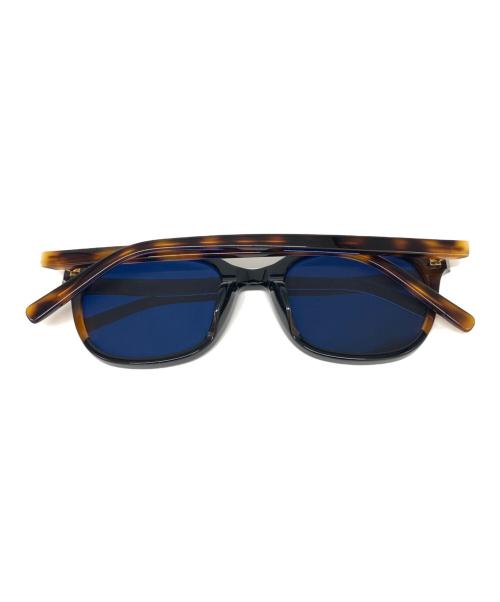 A.D.S.R.（エーディーエスアール）A.D.S.R. (エーディーエスアール) サングラス ブラウン×ブラックの古着・服飾アイテム