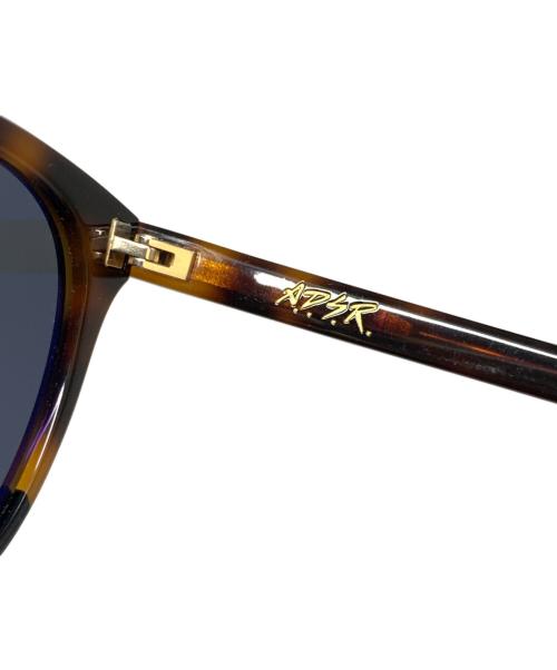 A.D.S.R.（エーディーエスアール）A.D.S.R. (エーディーエスアール) サングラス ブラウン×ブラックの古着・服飾アイテム