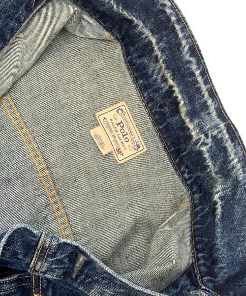 POLO RALPH LAUREN（ポロ・ラルフローレン）POLO RALPH LAUREN (ポロ・ラルフローレン) デニムジャケット インディゴ サイズ:Mの古着・服飾アイテム
