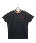 BURBERRYバーバリー）の古着「ショートスリーブロゴTシャツ」｜ブラック