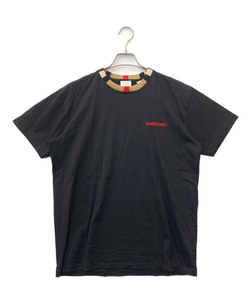BURBERRY（バーバリー）BURBERRY (バーバリー) ショートスリーブロゴTシャツ ブラック サイズ:XSの古着・服飾アイテム