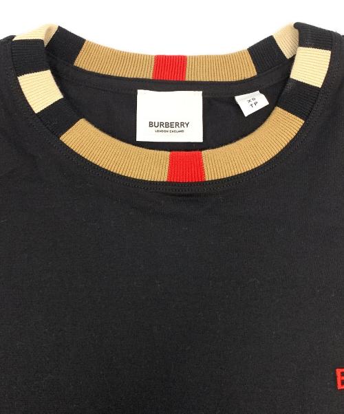 BURBERRY（バーバリー）BURBERRY (バーバリー) ショートスリーブロゴTシャツ ブラック サイズ:XSの古着・服飾アイテム