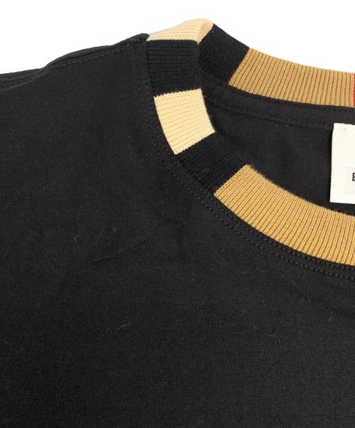 BURBERRY（バーバリー）BURBERRY (バーバリー) ショートスリーブロゴTシャツ ブラック サイズ:XSの古着・服飾アイテム