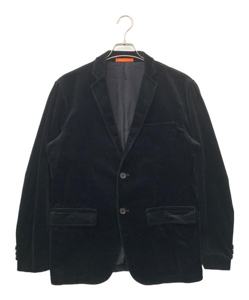 Paul Smith London（ポールスミスロンドン）Paul Smith London (ポールスミスロンドン) ベロアジャケット ブラック サイズ:XLの古着・服飾アイテム