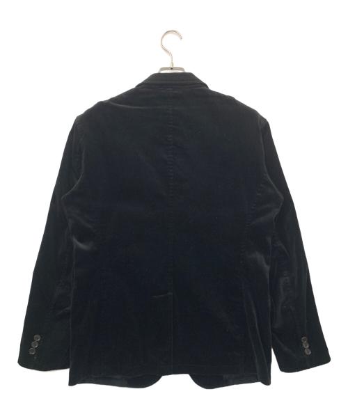 Paul Smith London（ポールスミスロンドン）Paul Smith London (ポールスミスロンドン) ベロアジャケット ブラック サイズ:XLの古着・服飾アイテム
