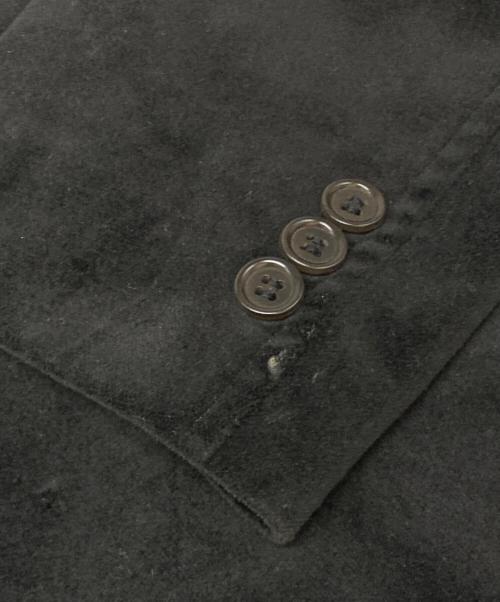 Paul Smith London（ポールスミスロンドン）Paul Smith London (ポールスミスロンドン) ベロアジャケット ブラック サイズ:XLの古着・服飾アイテム