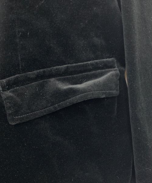 Paul Smith London（ポールスミスロンドン）Paul Smith London (ポールスミスロンドン) ベロアジャケット ブラック サイズ:XLの古着・服飾アイテム