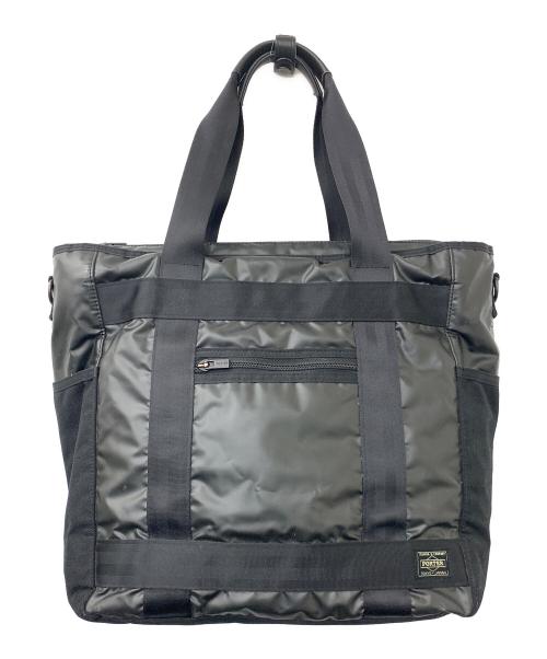 PORTER（ポーター）PORTER (ポーター) トートバッグ ブラックの古着・服飾アイテム