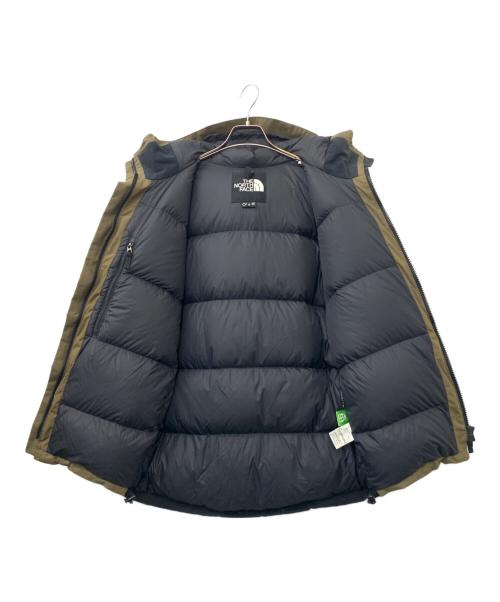 THE NORTH FACE（ザ ノース フェイス）THE NORTH FACE (ザ ノース フェイス) マウンテンダウンジャケット カーキ×ブラック サイズ:Mの古着・服飾アイテム