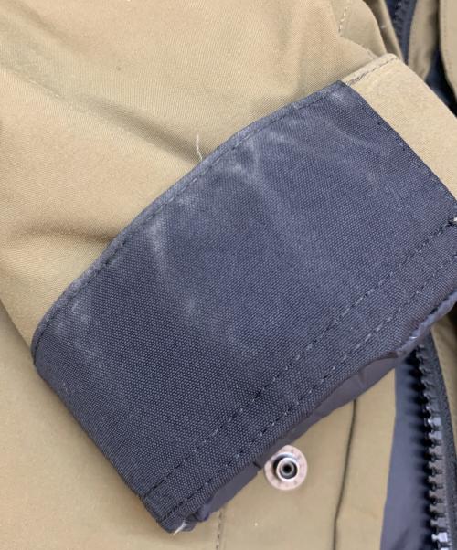 THE NORTH FACE（ザ ノース フェイス）THE NORTH FACE (ザ ノース フェイス) マウンテンダウンジャケット カーキ×ブラック サイズ:Mの古着・服飾アイテム