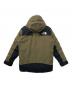THE NORTH FACE (ザ ノース フェイス) マウンテンダウンジャケット カーキ×ブラック サイズ:M：23000円