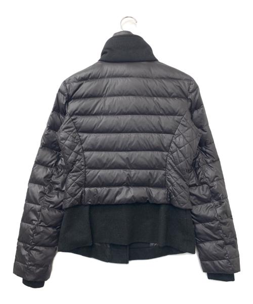 MAX&Co.（マックスアンドコー）MAX&Co. (マックスアンドコー) ウール切替ダウンジャケット ブラック サイズ:36の古着・服飾アイテム