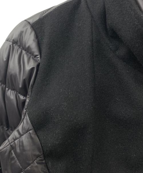 MAX&Co.（マックスアンドコー）MAX&Co. (マックスアンドコー) ウール切替ダウンジャケット ブラック サイズ:36の古着・服飾アイテム