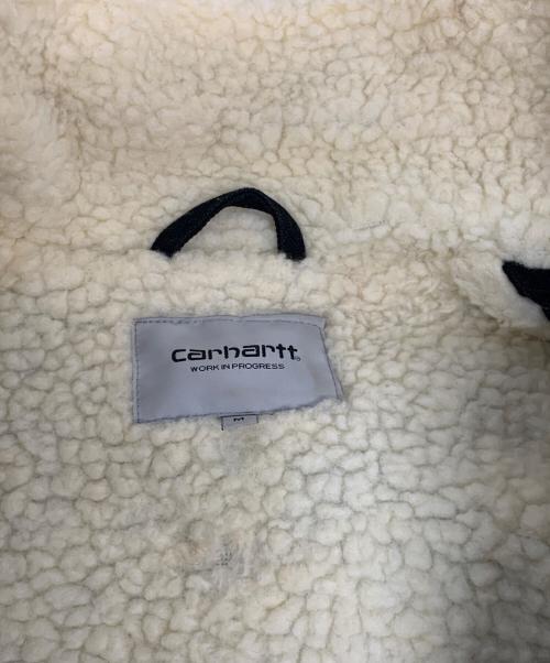 Carhartt WIP（カーハートダブリューアイピー）CARHARTT WIP (カーハート ワークインプログレス) フリースカバーオールジャケット ブラック サイズ:Mの古着・服飾アイテム