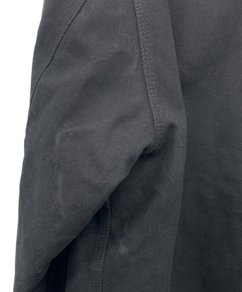 Carhartt WIP（カーハートダブリューアイピー）CARHARTT WIP (カーハート ワークインプログレス) フリースカバーオールジャケット ブラック サイズ:Mの古着・服飾アイテム