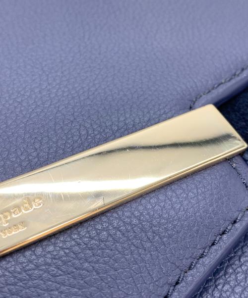 Kate Spade（ケイトスペード）Kate Spade (ケイトスペード) ショルダーバッグ ネイビーの古着・服飾アイテム