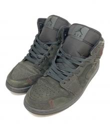 NIKE（ナイキ）の古着「Air Jordan 1 Mid SE Craft "Dark Smoke Grey"」｜ブラック