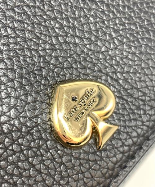 Kate Spade（ケイトスペード）Kate Spade (ケイトスペード) 2つ折り財布 ブラックの古着・服飾アイテム