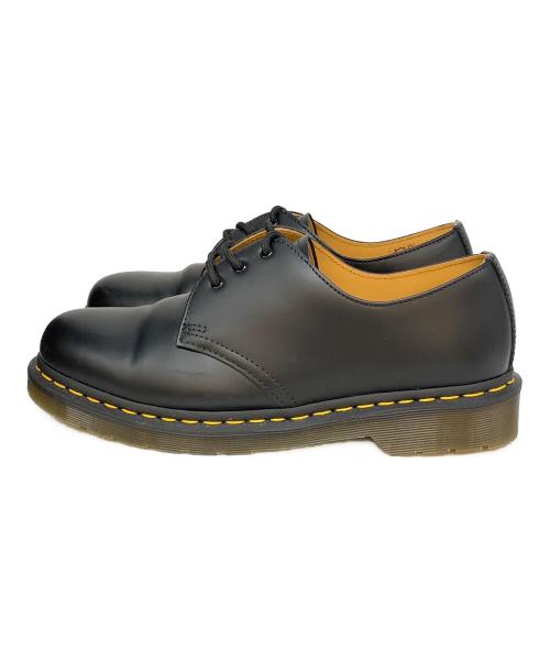 Dr.Martens（ドクターマーチン）Dr.Martens (ドクターマーチン) 3ホールシューズ ブラック サイズ:9UKの古着・服飾アイテム