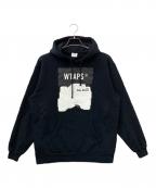 WTAPSダブルタップス）の古着「プルオーバーパーカー」｜ブラック