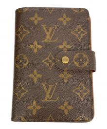 LOUIS VUITTON（ルイ ヴィトン）の古着「モノグラム ポルトパピエ・ジップ」｜ブラウン