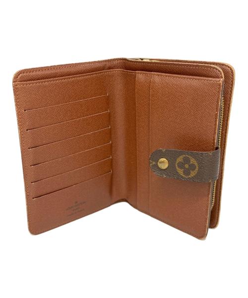 LOUIS VUITTON（ルイ ヴィトン）LOUIS VUITTON (ルイ ヴィトン) モノグラム ポルトパピエ・ジップ ブラウンの古着・服飾アイテム