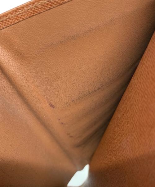 LOUIS VUITTON（ルイ ヴィトン）LOUIS VUITTON (ルイ ヴィトン) モノグラム ポルトパピエ・ジップ ブラウンの古着・服飾アイテム