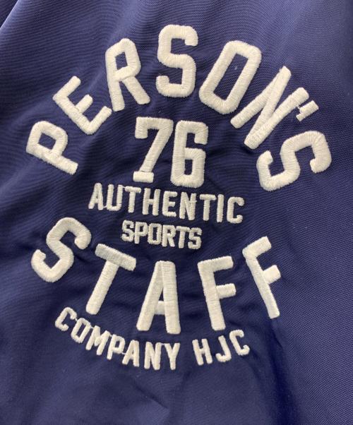 PERSON'S（パーソンズ）PERSON'S (パーソンズ) コーチジャケット ネイビー サイズ:LLの古着・服飾アイテム