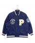 PERSON'S（パーソンズ）の古着「コーチジャケット」｜ネイビー