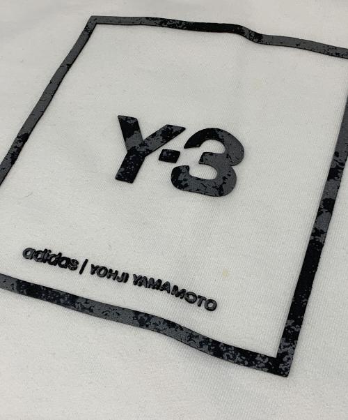 Y-3（ワイスリー）Y-3 (ワイスリー) プルオーバーロゴフーディ ホワイト サイズ:Sの古着・服飾アイテム