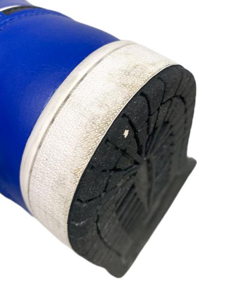 NIKE（ナイキ）NIKE (ナイキ) Air Jordan 1 Mid ブラック×ブルー サイズ:27.5cmの古着・服飾アイテム