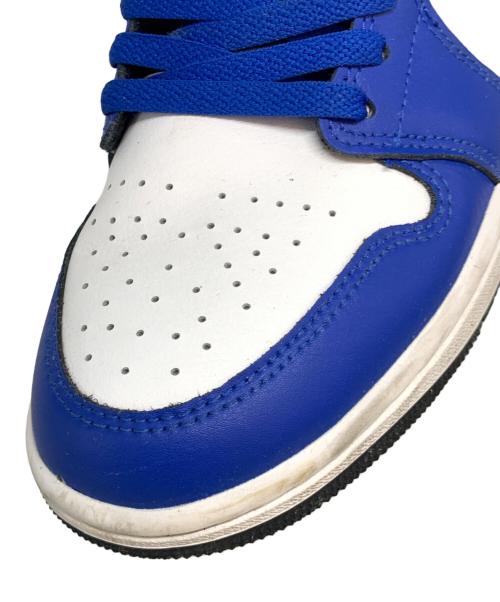 NIKE（ナイキ）NIKE (ナイキ) Air Jordan 1 Mid ブラック×ブルー サイズ:27.5cmの古着・服飾アイテム