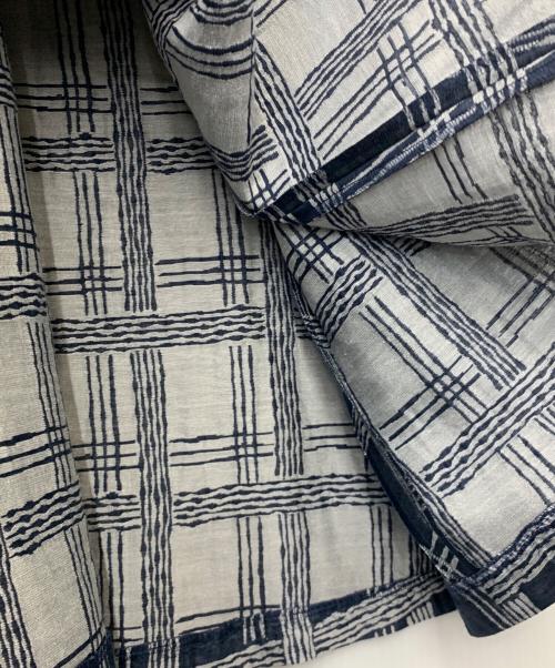 ARMANI COLLEZIONI（アルマーニ コレツィオーニ）ARMANI COLLEZIONI (アルマーニ コレツィオーニ) ブラウスワンピース ネイビー サイズ:44の古着・服飾アイテム