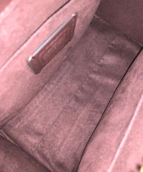 COACH（コーチ）COACH (コーチ) ゾーイ 2WAYバッグ ホワイト×ブラックの古着・服飾アイテム