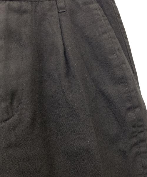 stein（シュタイン）stein (シュタイン) スラックス ブラック サイズ:Sの古着・服飾アイテム