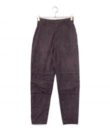 stein（シュタイン）の古着「スラックスパンツ」｜ブラウン