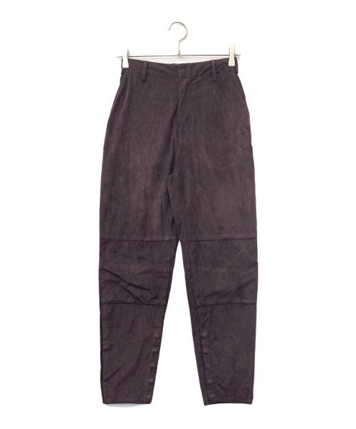 stein（シュタイン）stein (シュタイン) スラックスパンツ ブラウン サイズ:Sの古着・服飾アイテム