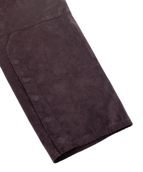 stein（シュタイン）stein (シュタイン) スラックスパンツ ブラウン サイズ:Sの古着・服飾アイテム