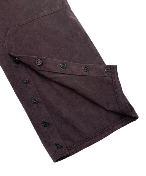 stein（シュタイン）stein (シュタイン) スラックスパンツ ブラウン サイズ:Sの古着・服飾アイテム