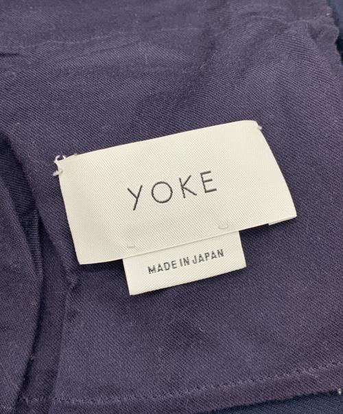 YOKE（ヨーク）YOKE (ヨーク) トラックパンツ ネイビー サイズ:Mの古着・服飾アイテム